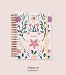 Caderno Reposicionável - Garden 1 Bege - Formatos Grandes - Inside Book