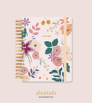 Caderno Reposicionável - Garden 2 Bege - Formatos Grandes - Inside Book