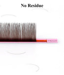 Nagaraku marrom extensão de cílios maquillaje maquiagem cílios individuais alta qualidade macio natural sintético vison 16 linhas