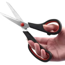 Kit 3 Tesouras Multifuncional Cabelo Papel Em Aço Inox 3 Unidade