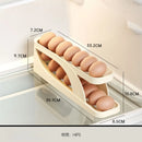 Dispenser Automático De Ovos 2 Andares Para Refrigerador Bancada Organizador de Cozinha