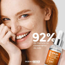 Kit 3 Skincare Vitamina C Clareador Dermachem - Sérum Melasma Clear Clareador / Gel Facial Anti-Idade / Sabonete Facial Vit C