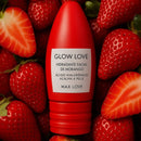 Hidratante Facial de Morango Glow Love 60g Max Love – com Ácido Hialurônico e Vitamina E