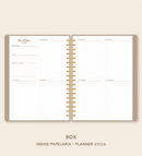 IMPRIMÍVEL Insert Planner - Visões 2026 (somente semanas e/ou dias) - Meses Separados