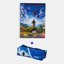 Kit VI. Ensino Fundamental - Ciclo Autoral - Caderno Gamer / Estojo Gamer