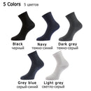 10 pares de meias masculinas de fibra de bambu de alta qualidade negócios respirável desodorante meias de compressão longo tamanho grande eur 38-46