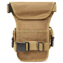 Outdoor Sports Molle Drop Leg Bag Tactical Waist Pack Leg Travel Belt Bag for Riding, Motorcycle, Hiking Hunting Camping Cycling