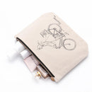 Shopping Bag Canvas Cotton Canvas Tote Custom Canvas Zip Bag