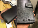 Baellery carteiras masculinas estilo longo titular do cartão de alta qualidade masculino bolsa com zíper grande capacidade marca carteira de couro do plutônio para homem