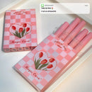MAGIC CASA Tulip Lip Glaze Set Matte Lipstick Non-Stick Lip Mud Waterproof Long-Lasting