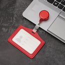 Porta-cartões de trabalho de liga de alumínio, porta-cartão de trabalho, cartão de identificação, cordão, suporte, metal vertical, negócios, 1 peça