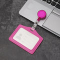Porta-cartões de trabalho de liga de alumínio, porta-cartão de trabalho, cartão de identificação, cordão, suporte, metal vertical, negócios, 1 peça