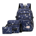 3 pçs/set mochilas masculinas sacos de escola para as mulheres 2024 meninos um ombro grande estudante saco viagem dos homens mochila escolar