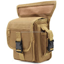 Outdoor Sports Molle Drop Leg Bag Tactical Waist Pack Leg Travel Belt Bag for Riding, Motorcycle, Hiking Hunting Camping Cycling