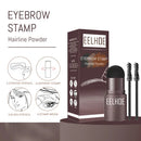 EELHOE Print Mold Drawing Magic Tool (Dark Grey Set) Lazy Eyebrow Filling Makeup Waterproof And