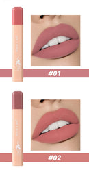 MAGIC CASA 4-Piece Matchstick Lip Gloss Gift Box Set Beauty Matte Lipstick Waterproof Non-Stick Cup Vegan Lip Glaze