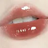 Magic Casa Women's Glossy Glass Lip Glaze Bubble Bear Mirror Water Color Student Milk Tea Wholesale Liquid Lipstick