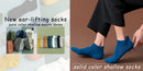 6 pares meias masculinas respiráveis curto tornozelo elástico cor sólida malha de alta qualidade negócios unisex sokken plus size EU38-47