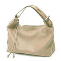 Bolsa de Ombro Grande Zency 100% Couro Genuíno para Mulheres, Bolsa Tote, Bolsa de Mão, Bolsa Hobo de Couro Preto, Bolsas com Zíper para Usar Debaixo do Braço