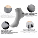10 pares de meias masculinas de fibra de bambu de alta qualidade negócios respirável desodorante meias de compressão longo tamanho grande eur 38-46