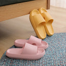 Mulheres plataforma grossa nuvem chinelos interior casa eva sola macia travesseiro slides sandálias mulher 2025 verão antiderrapante praia flip flops