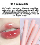 Magic Casa Women's Glossy Glass Lip Glaze Bubble Bear Mirror Water Color Student Milk Tea Wholesale Liquid Lipstick
