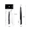 Personalized High Quality  Black Face Hair Trimmer Slanted Eyebrow Tweezers  With Comb