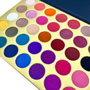 Wholesale Professional Eye Makeup Romantic 35 Glitter Color Eyeshadow Palette Private Label