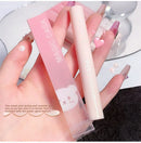 Magic Casa Women's Glossy Glass Lip Glaze Bubble Bear Mirror Water Color Student Milk Tea Wholesale Liquid Lipstick