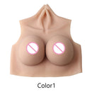 Knowu-forma de mama de silicone a/b/c/d/e/g copo enorme peito falso cruz vestir iniciante transgênero rainha mama agitando