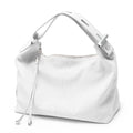 Bolsa de Ombro Grande Zency 100% Couro Genuíno para Mulheres, Bolsa Tote, Bolsa de Mão, Bolsa Hobo de Couro Preto, Bolsas com Zíper para Usar Debaixo do Braço