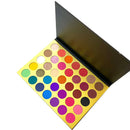 Wholesale Professional Eye Makeup Romantic 35 Glitter Color Eyeshadow Palette Private Label