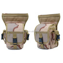 Outdoor Sports Molle Drop Leg Bag Tactical Waist Pack Leg Travel Belt Bag for Riding, Motorcycle, Hiking Hunting Camping Cycling