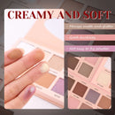 Las Chicas High Pigment Creamy Eyeshadow Pressed Powder 12 Nude Colors Metallic & Shimmer Finish Ready Ship Dropshipping Retail