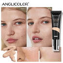 Anglicolr Concealer Foundation Makeup Full Coverage Waterproof Liquid Foundation Vegan Creamy Foundation