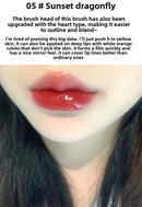 Magic Casa Women's Glossy Glass Lip Glaze Bubble Bear Mirror Water Color Student Milk Tea Wholesale Liquid Lipstick