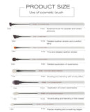 Jessup-profissional pincéis de maquiagem conjunto, 15pcs, pérola, branco, prata, kit de ferramentas, delineador, shader, cabelo sintético natural
