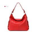 Zency 2026 Nova Moda Bolsa Feminina de Couro Genuíno Macio com Borla Elegante Bolsa Hobo de Ombro para Mulheres Bolsa Transversal Carteira Tiracolo