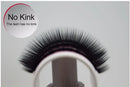 Extensões de Cílios Postiços Qeelasee Profissionais de Mink, Cílios Individuais para Maquiagem, Volume e Fans de Cílios, Atacado