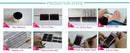 Extensões de Cílios Postiços Qeelasee Profissionais de Mink, Cílios Individuais para Maquiagem, Volume e Fans de Cílios, Atacado