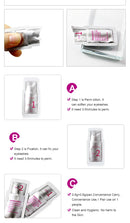 10 pares/lote iconsign lash lift loção saquinho rápida perm fixação loção cílios levantamento curvado cílios maquiagem ferramentas