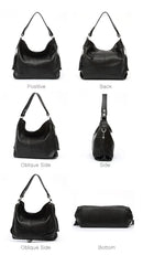 Zency 2026 Nova Moda Bolsa Feminina de Couro Genuíno Macio com Borla Elegante Bolsa Hobo de Ombro para Mulheres Bolsa Transversal Carteira Tiracolo
