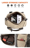 Canvas Travel Duffel Bags for Men Gym Sports Weekender Luggage Travel Bags