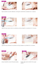 10 pares/lote iconsign lash lift loção saquinho rápida perm fixação loção cílios levantamento curvado cílios maquiagem ferramentas