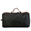 Vintage Genuine Leather With Canvas Weekend Mens Gym Canvas Custom Duffle Bag