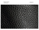 Zency 2026 Nova Moda Bolsa Feminina de Couro Genuíno Macio com Borla Elegante Bolsa Hobo de Ombro para Mulheres Bolsa Transversal Carteira Tiracolo