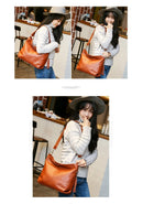 Zency 2026 Nova Moda Bolsa Feminina de Couro Genuíno Macio com Borla Elegante Bolsa Hobo de Ombro para Mulheres Bolsa Transversal Carteira Tiracolo