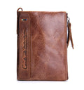 Contact's moda couro genuíno carteira feminina bifold titular do cartão moeda bolsa pequena bolsa feminina clipe de dinheiro masculino bolso carteiras