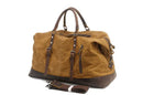 Retro Style Oil Canvas Hiking Backpack Waterproof Rucksack Backpack Bag