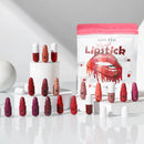 Magic Casa Capsule Lipstick 18-Color Set Long-Lasting Mini Matte Lipstick Set Waterproof Non-Stick Pencil Wholesale